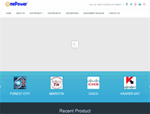 Tablet Screenshot of onepowerbd.com
